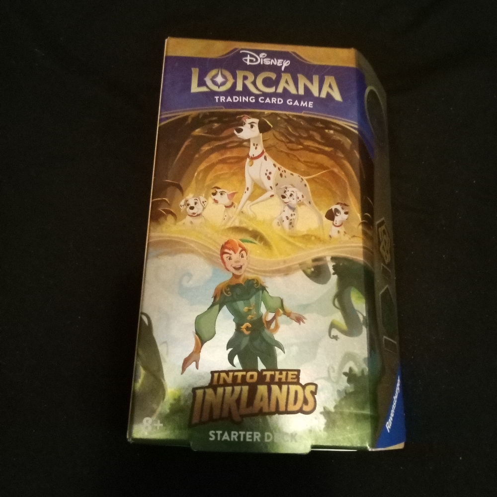 Ravensburger Disney Lorcana Starter Deck Into the Inklands Amber Emerald